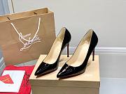 Chistian Louboutin Kate Patent Pump Black 100mm - 5