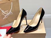Chistian Louboutin Kate Patent Pump Black 100mm - 6