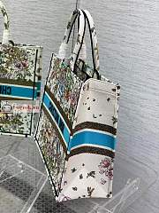 Dior Large Book Tote D-Constellation Embroidery Latte M1286 42×18×35cm - 6