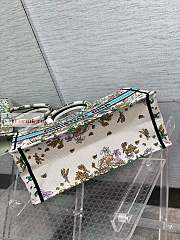 Dior Large Book Tote D-Constellation Embroidery Latte M1286 42×18×35cm - 3