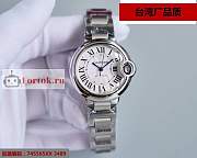 Cartier Ballon Automatic Watch Silver  - 5