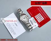 Cartier Ballon Automatic Watch Silver  - 3