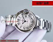 Cartier Ballon Automatic Watch Silver  - 2