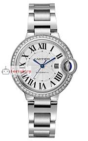 Cartier Balloon Automatic Diamond Silver  - 1