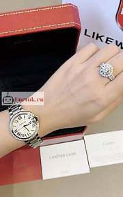 Cartier Balloon Automatic Diamond Silver  - 6