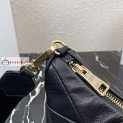 Prada Nappa Shoulder Bag In Leather Black 24x17x7cm - 6
