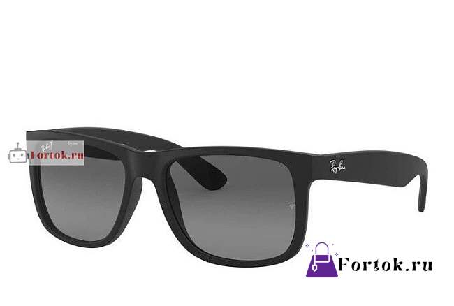 Rayban Justin Sunglasses Black - 1
