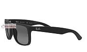 Rayban Justin Sunglasses Black - 5