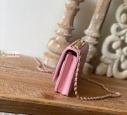 Chanel Wallet On Chain With Gold-tone Chain 22 Pink A80982 19cm - 4