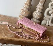 Chanel Wallet On Chain With Gold-tone Chain 22 Pink A80982 19cm - 2