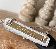 Chanel Wallet On Chain With Gold-tone Chain 22 White A80982 19cm - 5