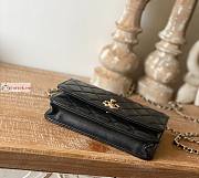 Chanel Wallet On Chain With Gold-tone Chain 22 Black A80982 19cm - 3