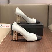 Chanel Egypt Inspires Heel Pumps White G35534 - 1