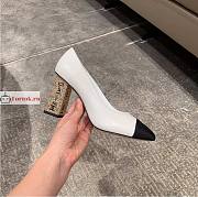 Chanel Egypt Inspires Heel Pumps White G35534 - 3
