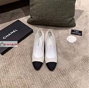 Chanel Egypt Inspires Heel Pumps White G35534 - 4
