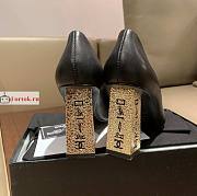 Chanel Egypt Inspires Heel Pumps Black G35534 - 5