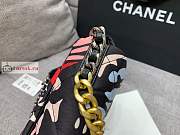 Chanel 19 Printed Canvas Bag AS1160 26cm - 5