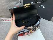Chanel 19 Printed Canvas Bag AS1160 26cm - 4