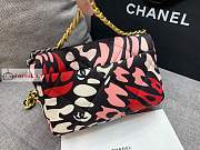 Chanel 19 Printed Canvas Bag AS1160 26cm - 3