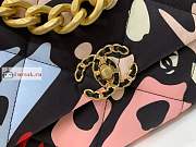 Chanel Large 19 Printed Canvas Bag AS1161 30cm - 5