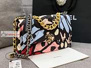 Chanel Large 19 Printed Canvas Bag AS1161 30cm - 4