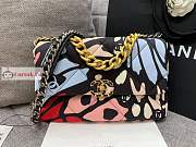 Chanel Large 19 Printed Canvas Bag AS1161 30cm - 2
