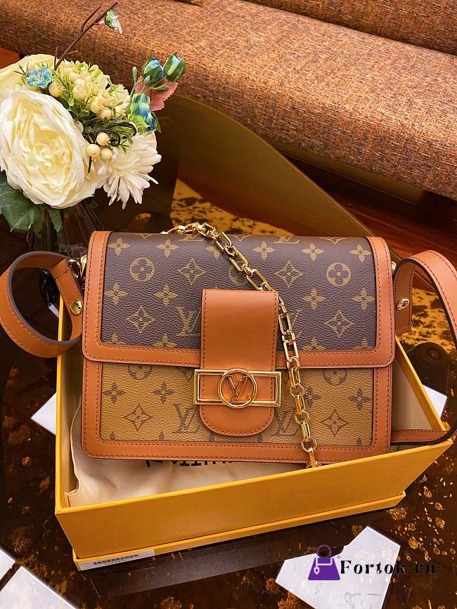 Louis Vuitton Dauphine MM Monogram M45958 25x17x10.5cm - 1