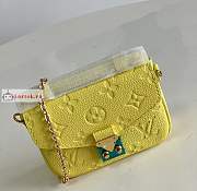 Louis Vuitton Micro Metis Bag Jaune Yellow M81407 14x11x3.5cm - 4