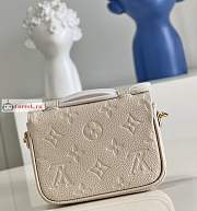 Louis Vuitton Micro Metis Bag Beige M81390 14x11x3.5cm - 3