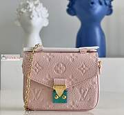 Louis Vuitton Micro Metis Bag Pink M81389 14x11x3.5cm - 1