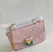 Louis Vuitton Micro Metis Bag Pink M81389 14x11x3.5cm - 3