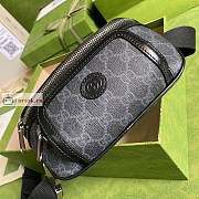 Gucci Belt Bag With Interlocking G Black 682933 23cm - 4
