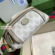 Gucci Belt Bag With Interlocking G White/Beige 682933 23cm - 6