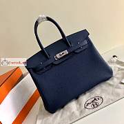 Hermes Birkin In Togo Leather Dark Blue 30cm - 1