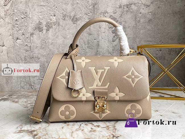 Louis Vuitton Madeleine MM Biocolor Begie/Cream M46041 30x19.5x11cm - 1