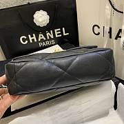 Chanel 19 Handbag Soft Goatskin Medium Black AS1160 26cm - 5