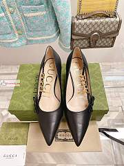 Gucci Pump With Logo Black 674773  - 5