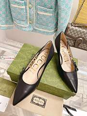 Gucci Pump With Logo Black 674773  - 6