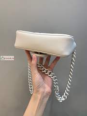 Gucci GG Marmont Belt Bag White 699757 16.5x10x5cm - 2