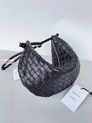 Bottega Veneta Turn Bag Black 701024 40x20x2cm - 4