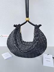 Bottega Veneta Turn Bag Black 701024 40x20x2cm - 6