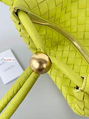 Bottega Veneta Turn Bag Kiwi Green 701024 40x20x2cm - 5