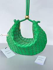 Bottega Veneta Turn Bag Grass Green 701024 40x20x2cm - 4