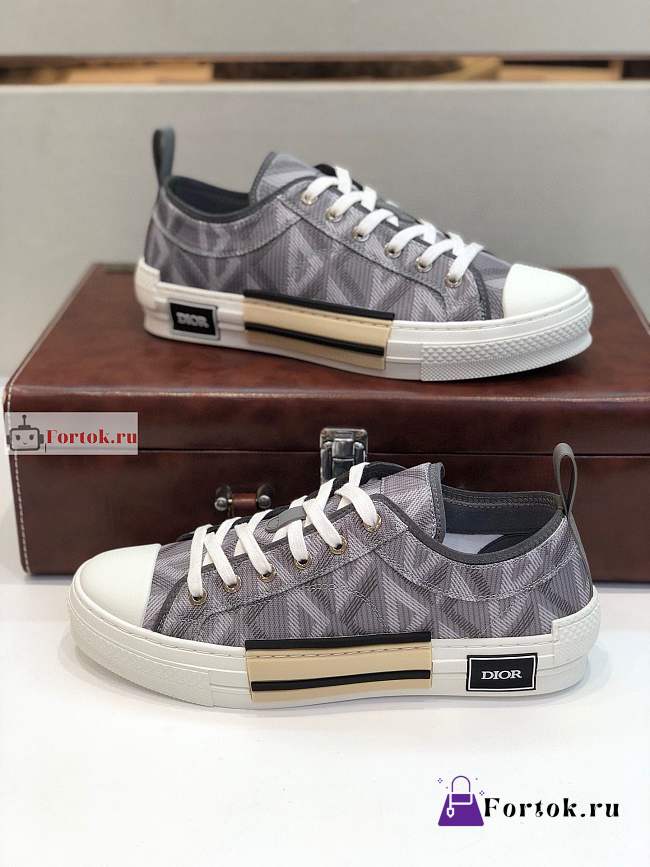 Dior B23 Low Top Sneaker Grey H900 - 1