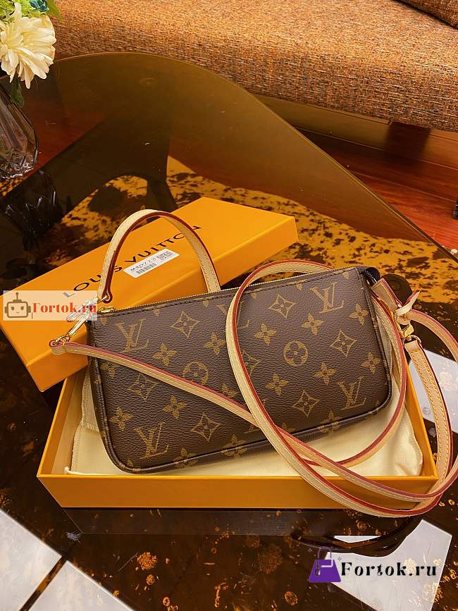 Louis Vuitton Pochette Accessoires Bag Monogram Canvas M40712 23.5x13.5x4cm - 1