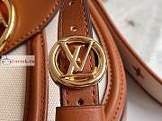 Louis Vuitton Pont 9 Soft Handbag Canvas/Leather M59446 25x9x18cm - 2