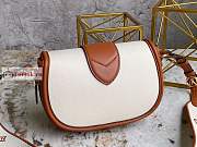 Louis Vuitton Pont 9 Soft Handbag Canvas/Leather M59446 25x9x18cm - 3