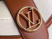 Louis Vuitton Pont 9 Soft Handbag Canvas/Leather M59446 25x9x18cm - 6