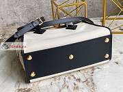 Louis Vuitton On My Side MM Canvas/Leather Black M59842 30.5x24.5x14cm - 6