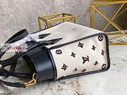 Louis Vuitton On My Side MM Canvas/Leather Black M59842 30.5x24.5x14cm - 4